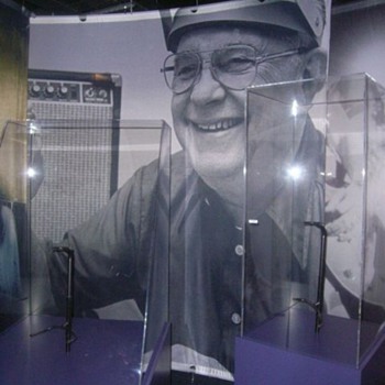 Leo Fender Silkscreen - 9 feet wide X 9 feet tall  - Music