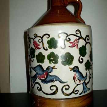 Antique jug/lamp - Lamps