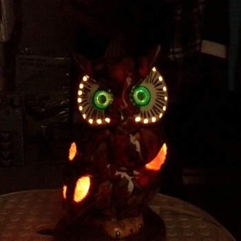 Owl TV Lamp by Holland Mold - Lamps