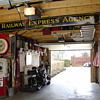 Original...Railway Express Agency Inc...Porcelain Sign...Two Colors