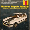 Haynes Repair Manual - VW Golf & Jetta