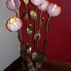 unique 6 shade slag floor lamp