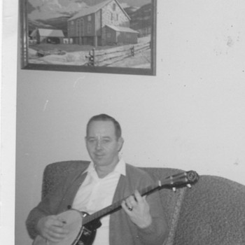 My Dad played Banjo ! The house was Rockin' - Photographs