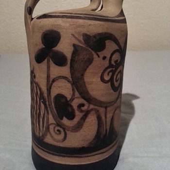 My Little Jug or Molasses Jar - Art Pottery