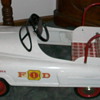 Pedal firetruck