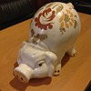 Old big piggy bank. Maybe a wemyss ??