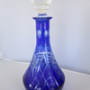 Blue Crystal Cordial Decanter