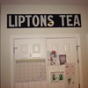 Porcelain Lipton's Tea Sign