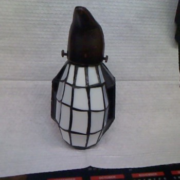 Potted head stain glass Penguin - Art Glass