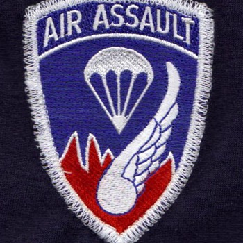 Military patch 187th infantry given in 2002 - Military and Wartime