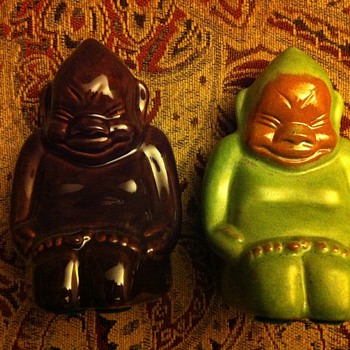 Billiken Miniature FrankX2 Frankoma - Art Pottery