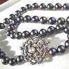 South Sea grey pearl necklace 