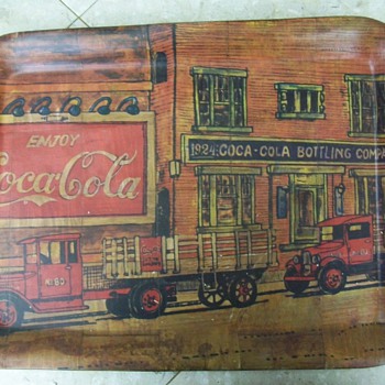Unsual Coca Cola tray