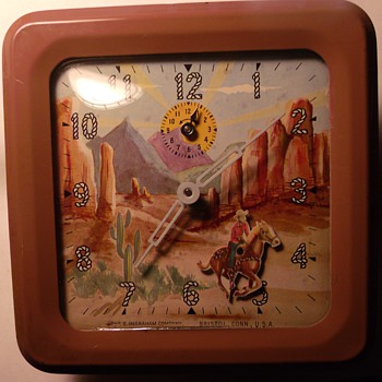 Animated Roy Rogers Alarm Clock - Clocks