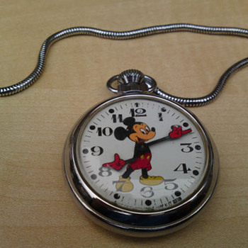 Smiths Empire Mickey Mouse Pocket Watch - Pocket Watches