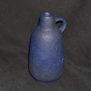 RUSCHA "Fat Lava Glaze" Bottle/Vase West Germany - Art Pottery