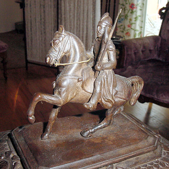 1896 Bronze Jewelry Casket for 1000th Anniversary of Hungary ARPAD - Victorian Era