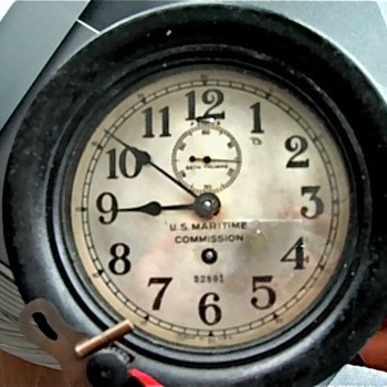 Seth Thomas - US Maritime Commission clock No.32801 - Clocks