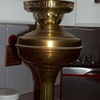 Oil Lamp, double flat wick