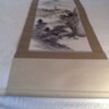 Asian original painted scroll with chop mark?