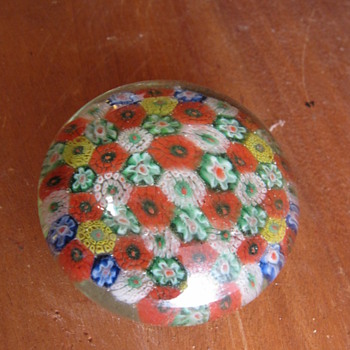Unknown Paperweight Glass Bohemian ?  - Art Glass