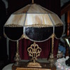 Beautiful cone speaker lamp
