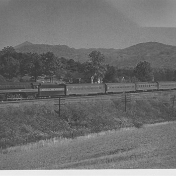 N&W Steam Engines...Black and White