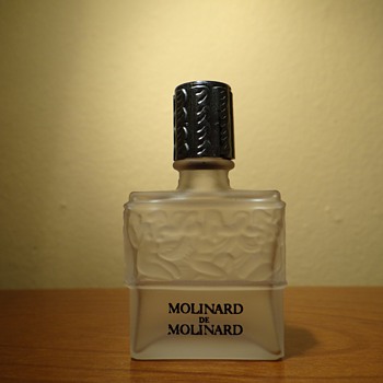 VINTAGE  MOLINARD DE MOLINARD - CREATION  LALIQUE FRANCE  - Bottles