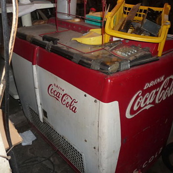 Old Coke Cooler