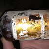 found a beer bottle