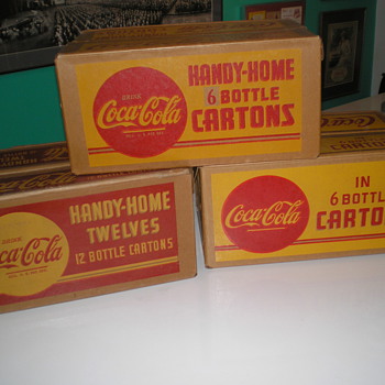 Coca-Cola Cartons, Crates, Carriers...