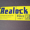 Realock CF&I Porcelain Fence Sign