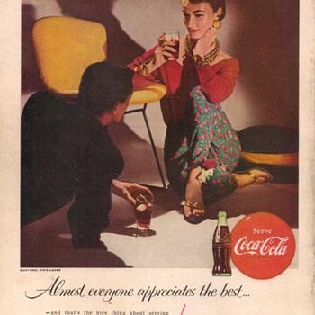 1955 - Coca Cola Advertisement - Advertising