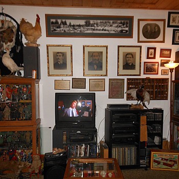 My Living Room The Wall of Ancestors - Photographs
