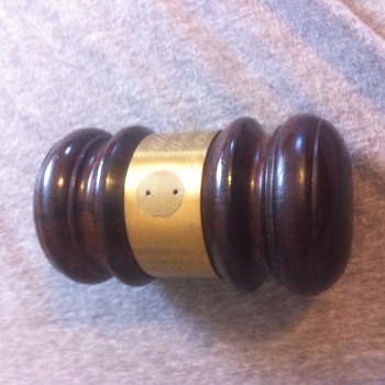1954-1955 Judges Gavel