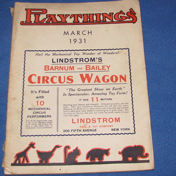 Playthings Toy Magazine, March 1931