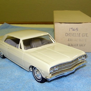 Chevelle, Impala, Corvair and Corvette Dealer Promotional Models