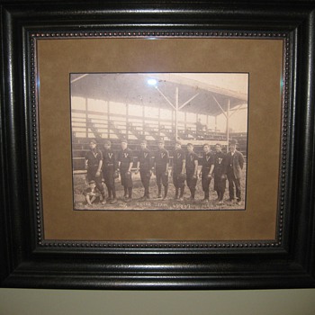 Shoeless Joe Jackson 1907 team picture