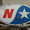 Northstar Porcelain 2 sided sign