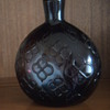 19th century amethyst flask?