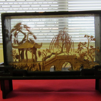 Japanese cork carving
