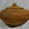 Large UFO Shaped Native Basket