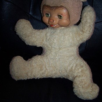 My ALGY bear was a Christmas present in 1955. - Dolls