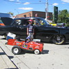 58 thistle pedal car wagon rat rod, now electric