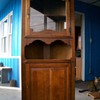 An awesome corner hutch