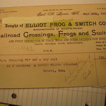 Older R.R. items