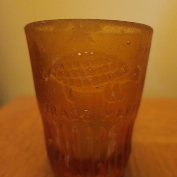 Shot glass from shipwreck