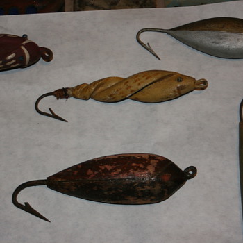 Big Game Folk Art Lures - Folk Art