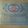 Sohio Safety Award