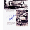 Mickey Owen drops third strike in 1941 World Series game.